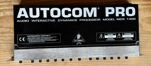Behringer autocom pro mdx - behringer,